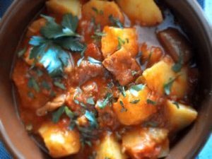 marmitaco de cochayuyo del blog de la iaia vegana